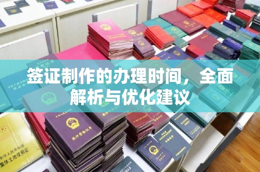 格尔木签证制作的办理时间，全面解析与优化建议